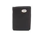 Black Pebble Grain Bi-Fold Wallet