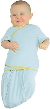TrueWomb Daytime Weaning Swaddle - Blue - Newborn