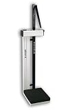 Detecto Mechanical Beam Fitness Scale w/ Height Rod, in Pounds, Model 059