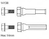 Carlson Quality Brake Parts 14138 Disc Brake Guide Pin Set