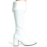 31RDSG2GN6L. SL160  Patent Go Go Boot with Fur Trim