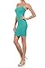Yelete Women 2 Pack Nylon Cami Slip Dresses (Teal & Magenta, One Size)