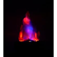 Fortune FLM-100 4-in-1 Burning Torch Flame Light, 3-3/4" Bowl Diameter x 5-3/4" Height