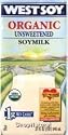Soymilk, Plain, Unsweetened, Organic, 32 oz.