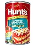 Review Conagra Foods  / Hunt's Family Favorites - Lasagna 12ct