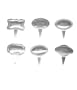 Stainless Steel Cheese Markers - Set of 6 by Fox Run