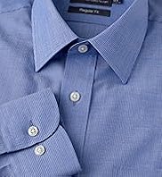 Cotton Rich Easy to Iron Striped Shirt