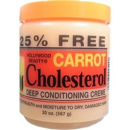 HOLLYWOOD BEAUTY Carrot Cholesterol Deep Conditioning Crème 20oz/567g