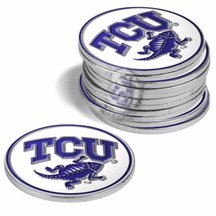 Texas Christian Horned Frogs Golf Ball Marker Pack)