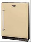 AGA AAR24CRM 24 Built-In All-Refrigerator with 2 Glass Shelves, 3 Door Shelves and Automatic Interior Lights: Cream