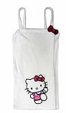 Hello Kitty Satin Accent White Shower Wrap for women