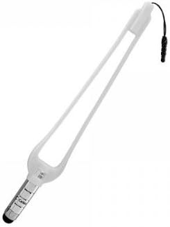 Silver Lightweight Aluminum Micro Stylus With Wristlet For Kyocera Torque XT