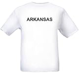 ARKANSAS - State-series - Heather Grey or White T-shirt