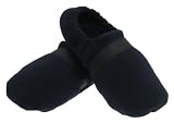 Cozy Toes Microwavable Slippers - Navy Fleece