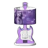 KNG America Hannah Montana Guitar Base MP3 Lamp, Purple