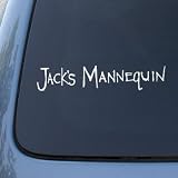 JACKS MANNEQUIN - Vinyl Car Decal Sticker #A1615 | Vinyl Color: White