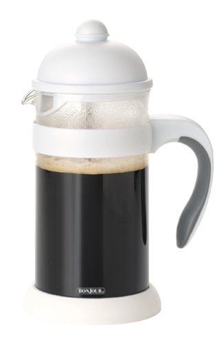BonJour Hugo 8-Cup French Press, White