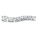 14K White Gold Round Cut Diamond Journey Pendant: 16in (1.50ct.tw, HI Color, SI2-3 Clarity) image 1