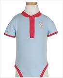 : Hartstrings Knit Baseball Onesie