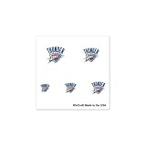 Oklahoma City Thunder Official Logo Fingernail Tattoos
