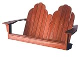 Mahogany Adirondack Swing - B0001VSO10