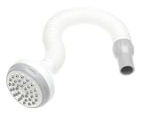 WaterPik NVFL-121GG Flexible Shower Head Power Spray White Showerhead