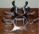 Classic Wine Rack in Aluminum