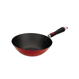 Typhoon Signature Non Stick Wok in Buick Red 10.5"