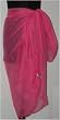 Solid polyester chiffon beach pareo