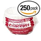 Click here to buy Coffee Filters for 12 Cup Commercial Urn Coffeemaker, 250 Pack CFCCF12FP by Classic Coffee Concepts, Inc.