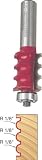 Freud 80-572 1/8-Inch Radius Triple Beading Router Bit with 1/2-Inch Shank