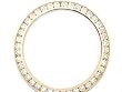 Mens 3ct Channel Set Diamond Bezel 18ky for Rolex Watch from EWP