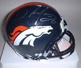 Clinton Portis Autographed Denver Broncos Riddell Mini Helmet
