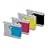 LC970 4 Pack - Set of 4 Compatible Ink Cartridges for Brother DCP-130C DCP-135C DCP-150C DCP-153C DCP-157C DCP-330C DCP-350C DCP-540CN DCP-560CN DCP-750CW DCP-770CW MFC-235C MFC-260C MFC-5860CN MFC660CN MFC-240C MFC-665CW MFC-680CN MFC-845CW MFC-885CW MFC-3360C MFC-440CN MFC-465CN MFC-5460CN FAX 1360 FAX 1460 FAX 1560 (Contains : 1 x LC1000C/LC970C 1 x LC1000M/LC970M 1 x LC1000Y/LC970Y 1 x LC1000BK/LC970BK