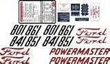 Ford Tractor Decal DKFD8015862