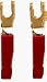GST R-H Crimpless, Extra-Thick Gold Spades