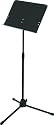 Musicians Gear Heavy-Duty Folding Music Stand, Black