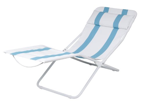 Lafuma LFM2412-6086 klappbarer Designstuhl Transalounge XL +, Bezugfarbe portofino Preisvergleich