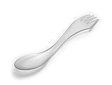 Light My Fire Original BPA-Free Tritan Spork with Full-Sized Spoon, Fork and Serrated Knife Edge