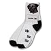 Black Labrador Retriever Roll Down Sock