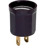 Pass & Seymour #61 660W 125V Brown Adapter