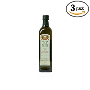 Biogenesi Organic Extra Virgin Olive Oil, 25.4-Ounce Bottle (Pack of 3) by 