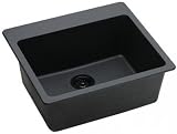 ELKAY E-granite Single Bowl Sink BLACK ELG2522BK
