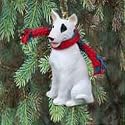 Bull Terrier Christmas Ornament