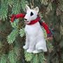 Bull Terrier Christmas Ornament