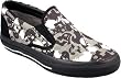Converse Womens Skid Grip EV Slip-On Black/Grey Cm Fashion Athletics
