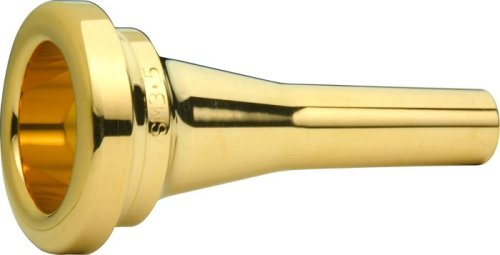 Denis Wick Steven Mead Gold-Plated Euphonium Mouthpiece, 3.5