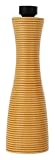 Review T&G Woodware Limited  / T&G Groovy Salt Mill. Natural Wood With a Black Stopper. 21cm