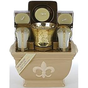 AROMER�?CHETM French Vanilla candle collection