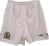 Blackburn Rovers 2007-08 Home Football Shorts Childs